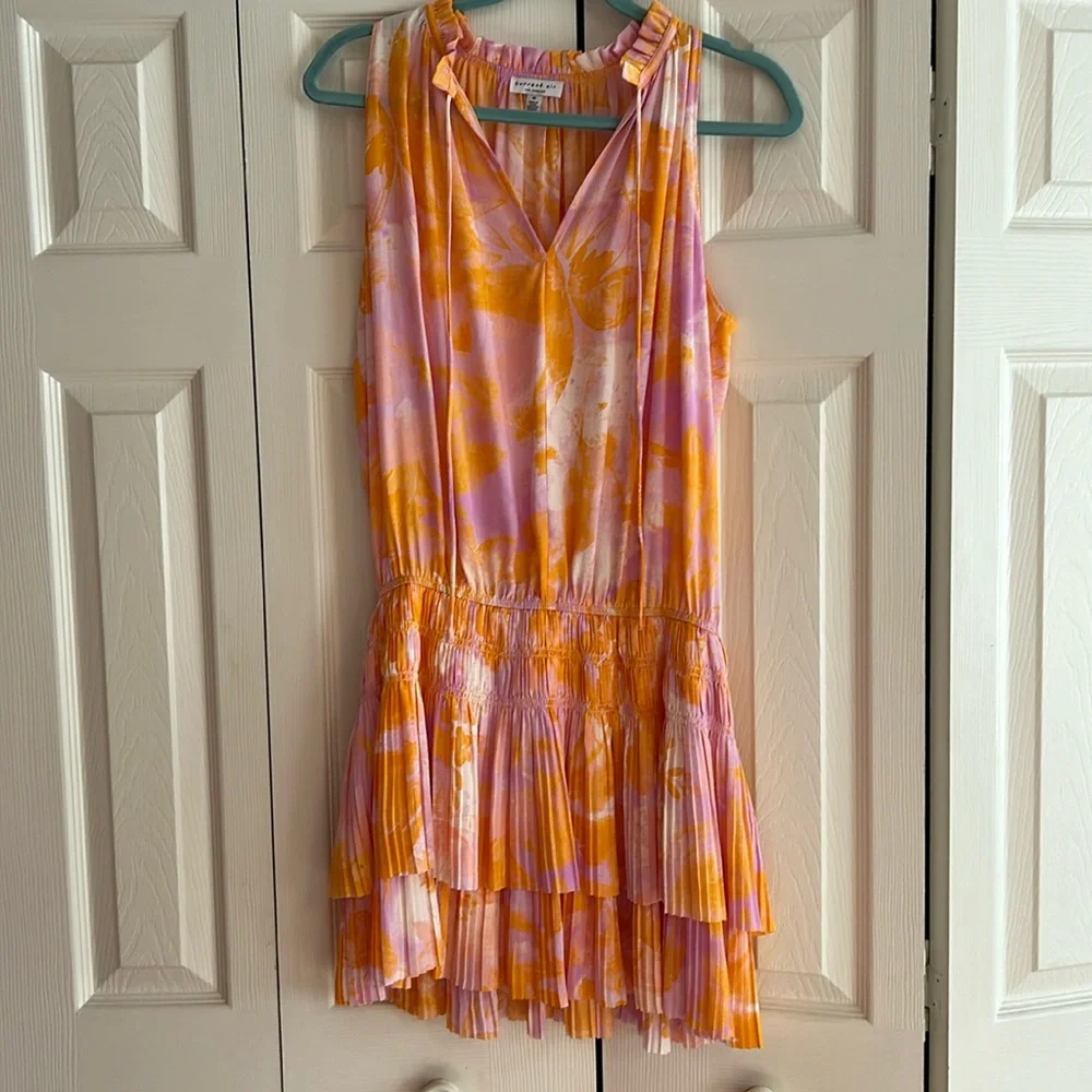 Pink/Orange mini dress from I Just Have to Have It. Size Medium. - Picture 4 of 5